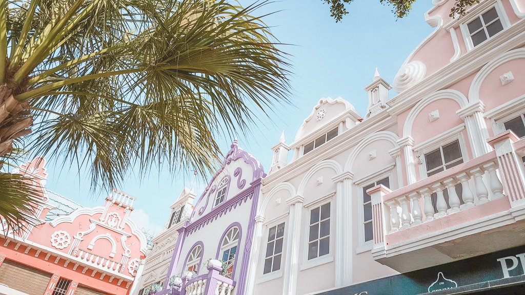 Colourful buildings