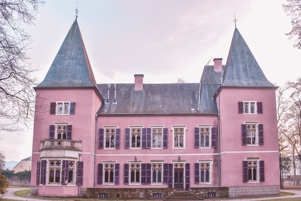 happyland castle pink