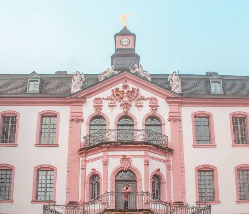 Schloss Weilerbach Germany Pink Castle Casa Borita Schloss Weilerbach Germany Pink Castle Casa Borita