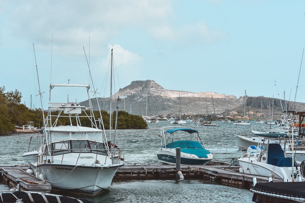 Curaçao Table Mountain Spanish Water