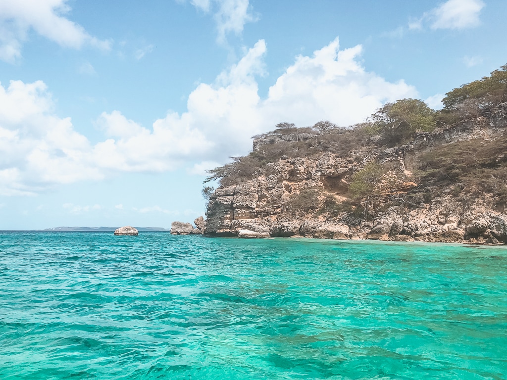 Curaçao coast Powerboat Caribbean Curaçao coast Powerboat Caribbean