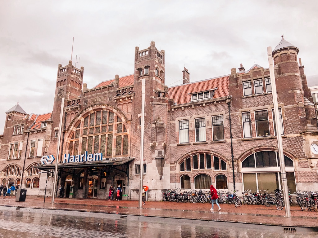 central station Haarlem The Netherlands central station Haarlem The Netherlands