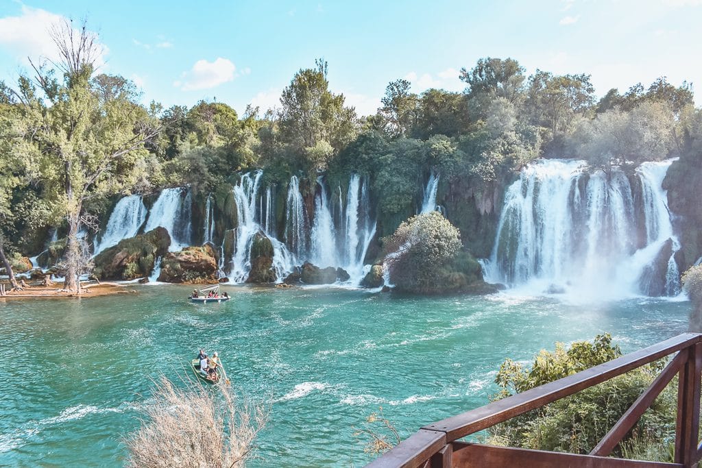 Kravica waterfalls Bosnia
