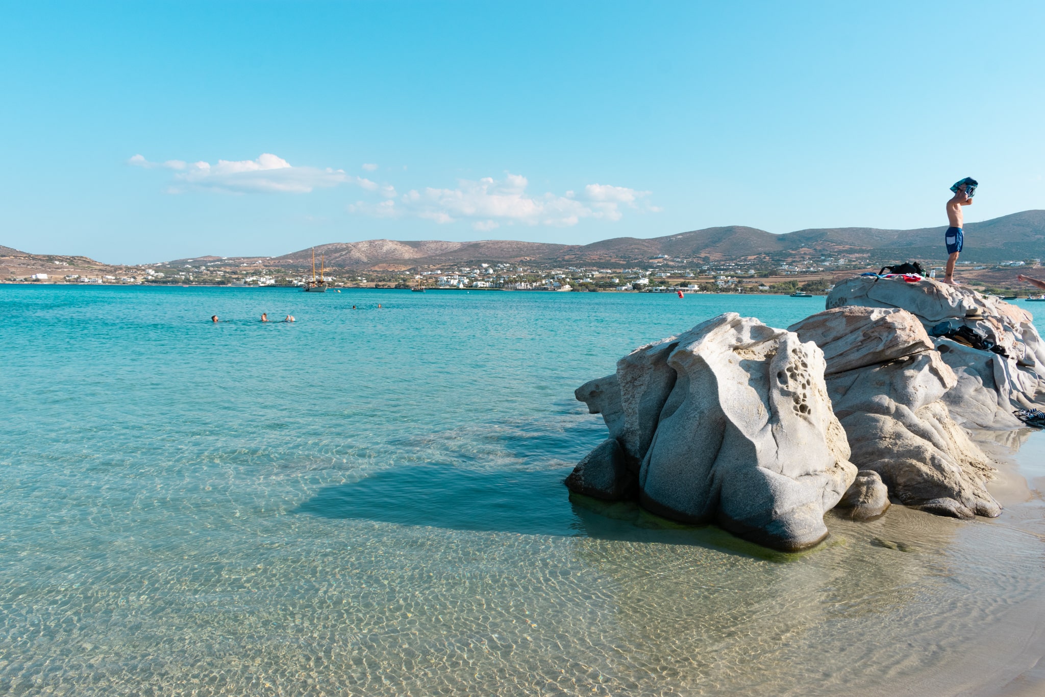 Kolymbithres beach Paros Greece