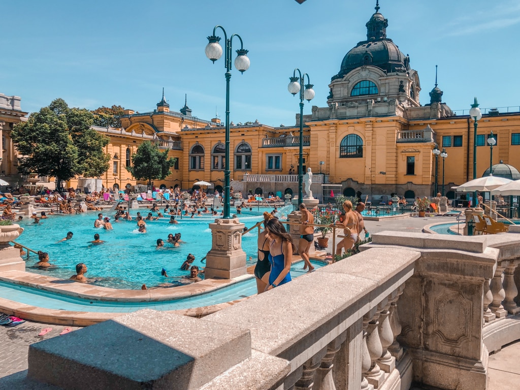 Szechenyi Bath; thermal bath; Budapest; Hungary